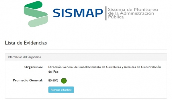 Dirección de Embellecimiento aumenta números en el SISMAP