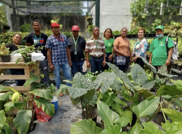 Colaboradores de la DIGECAC participan en taller “Jardinería Básica” impartido por el Jardín Botánico Nacional